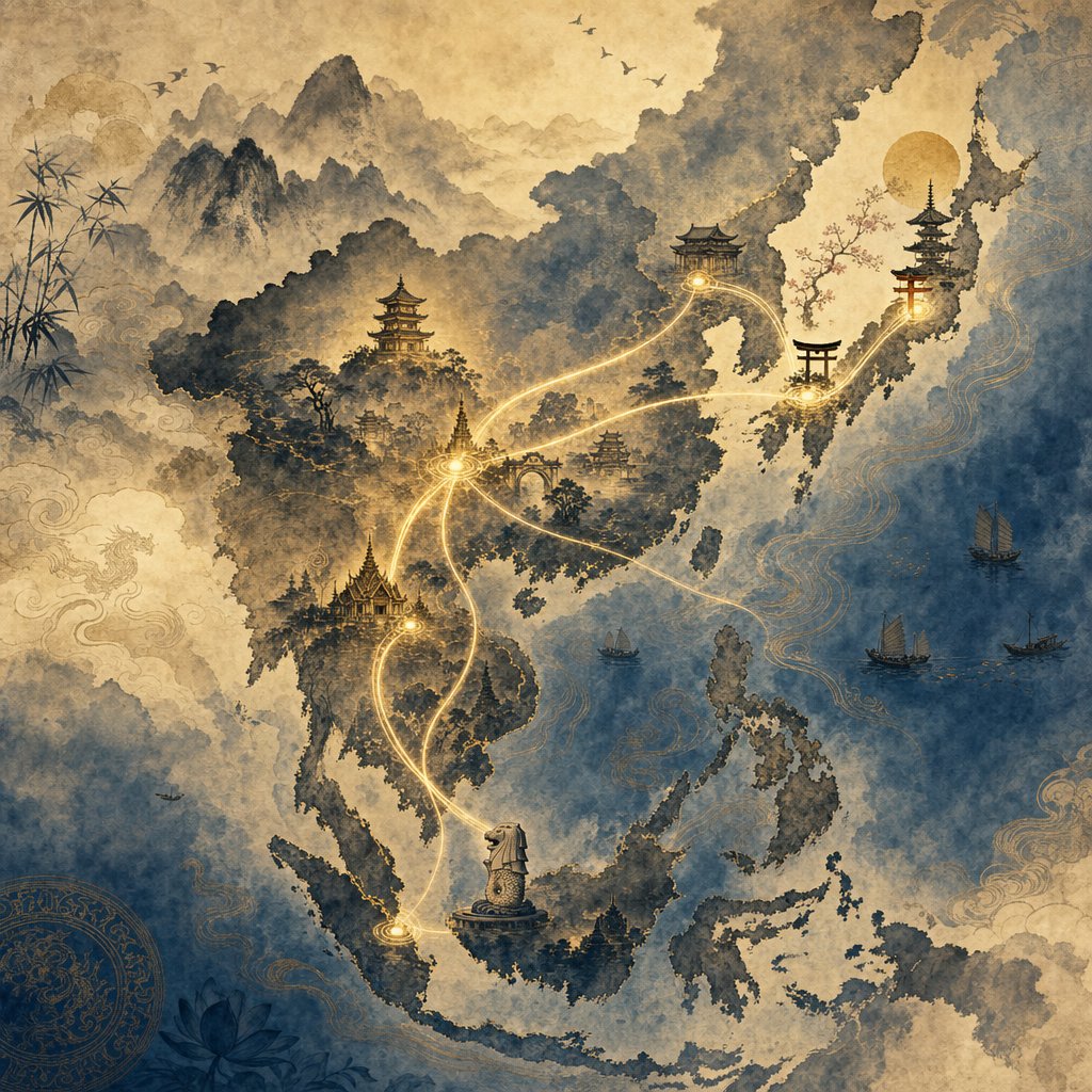 migration routes carrying chinese feng shui naming traditions across east and southeast asia