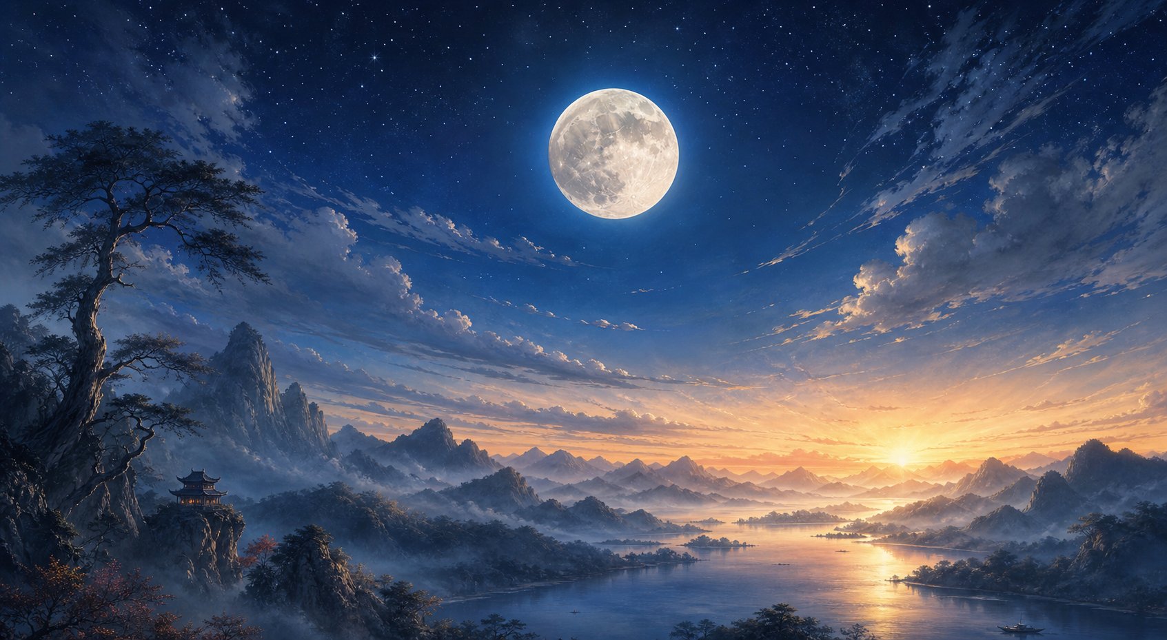 moon sun and star characters form the celestial category of chinese nature names for babies