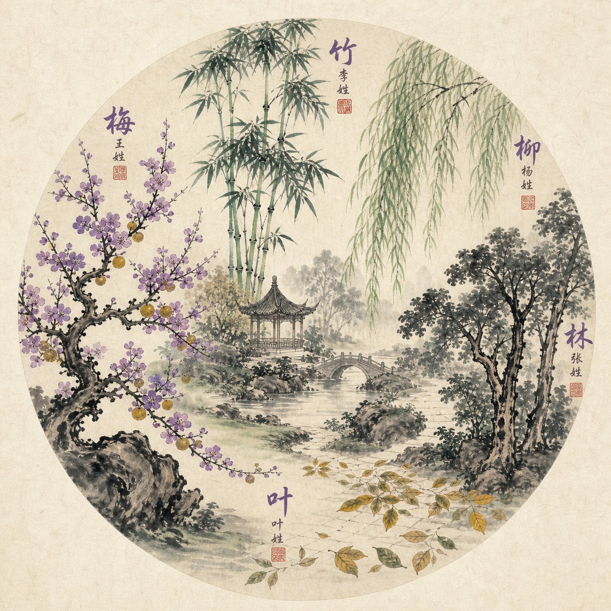 nature based chinese surnames like li lin and yang reflect an ancient philosophy connecting family identity to the natural world