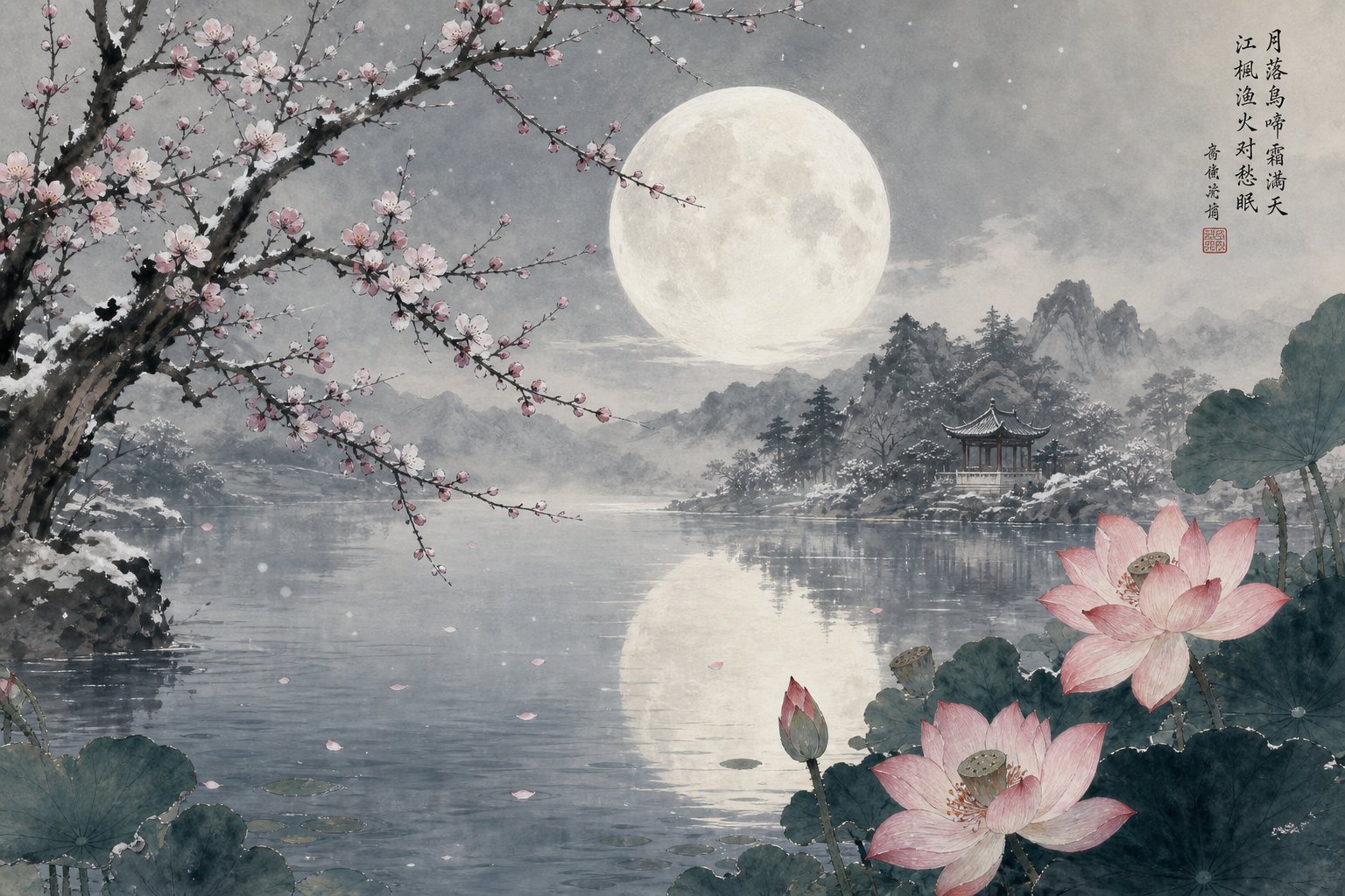 nature characters like moon lotus and plum blossom connect girl names to seasonal beauty and poetic tradition