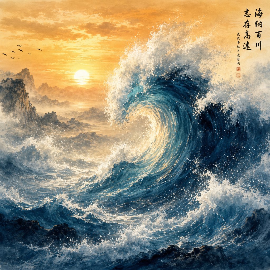 ocean and wave imagery inspires powerful chinese water names for boys symbolizing ambition and strength