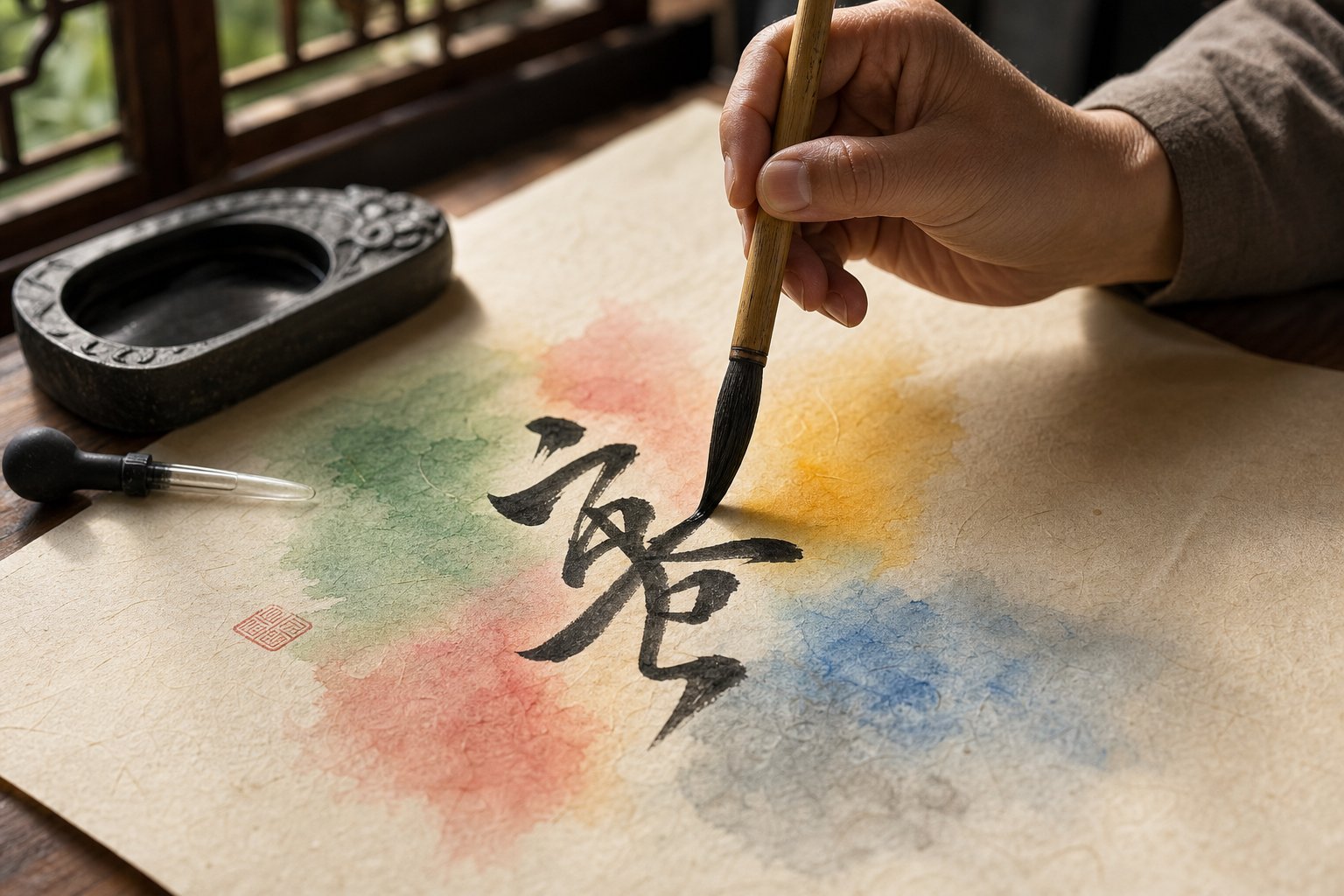 selecting chinese name characters that carry specific elemental energy through their radicals and stroke structure