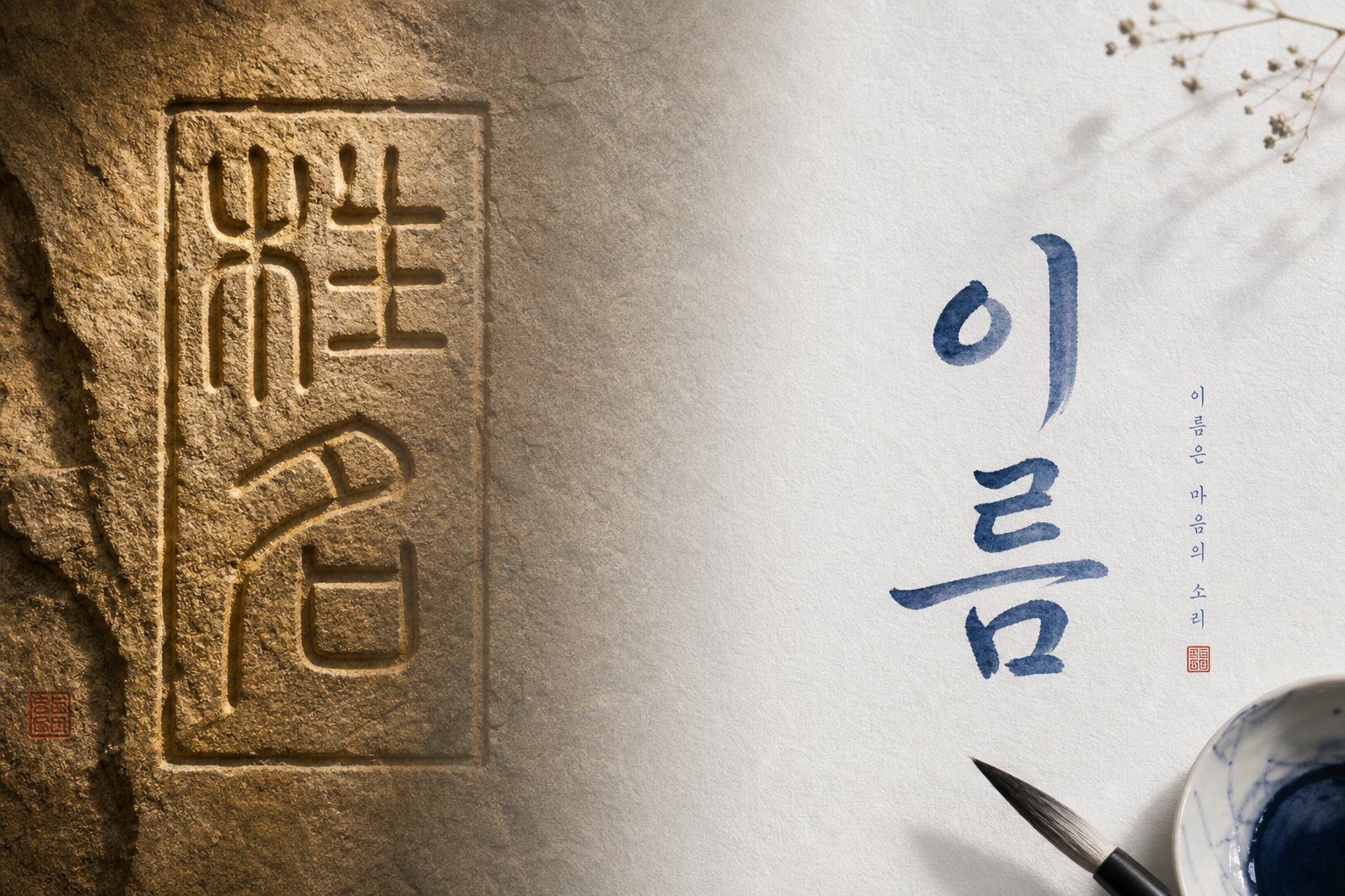 sino korean names draw from ancient hanja characters while pure korean names use native hangul words for a modern feel