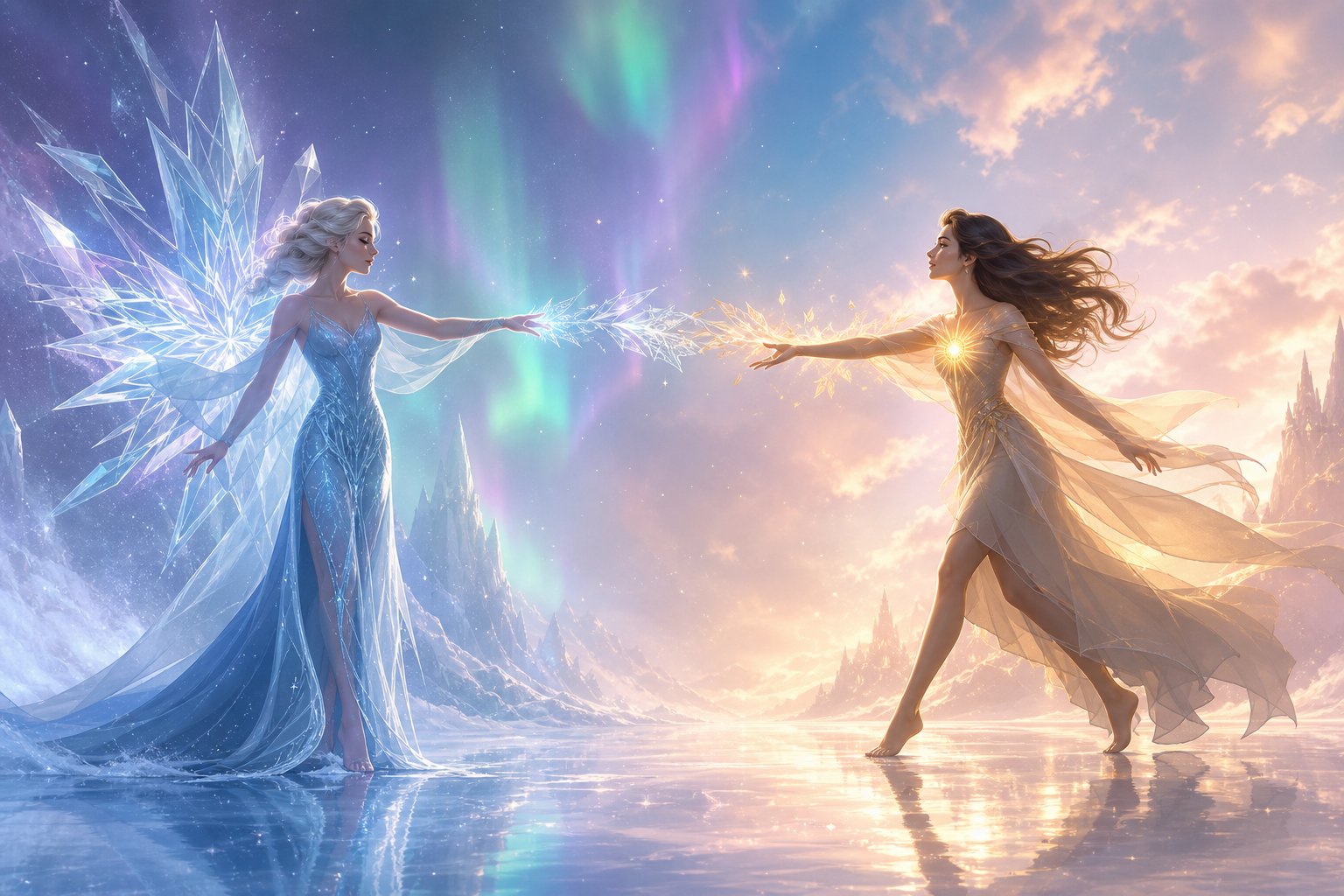 stillness and motion as equal powers a sisterhood built on complementary strength