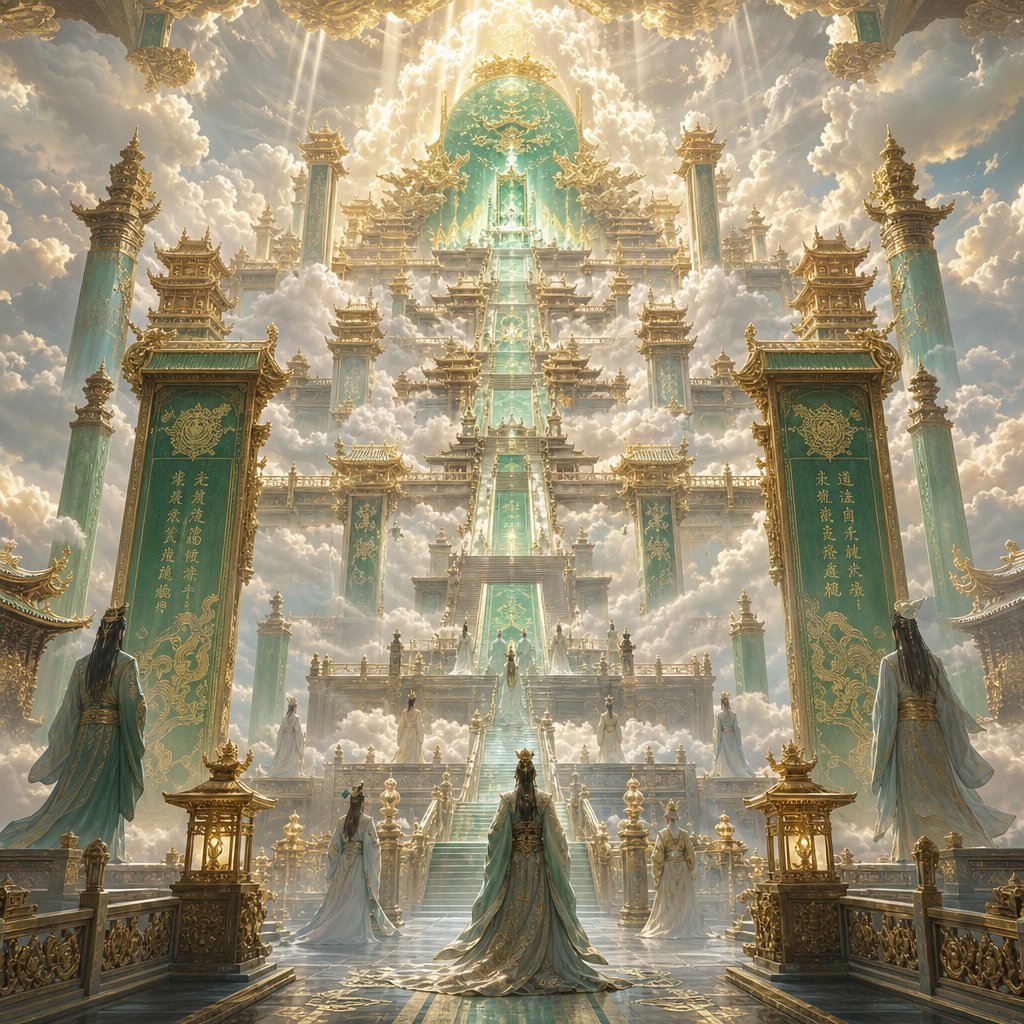 the celestial hierarchy of journey to the west where divine titles encode precise rank from star lords to buddhas