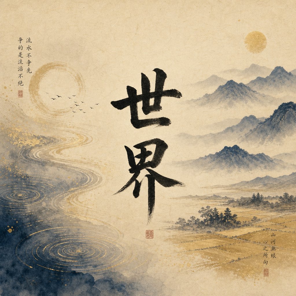世界 Means Time Plus Space: World Chinese Character Meaning Revealed