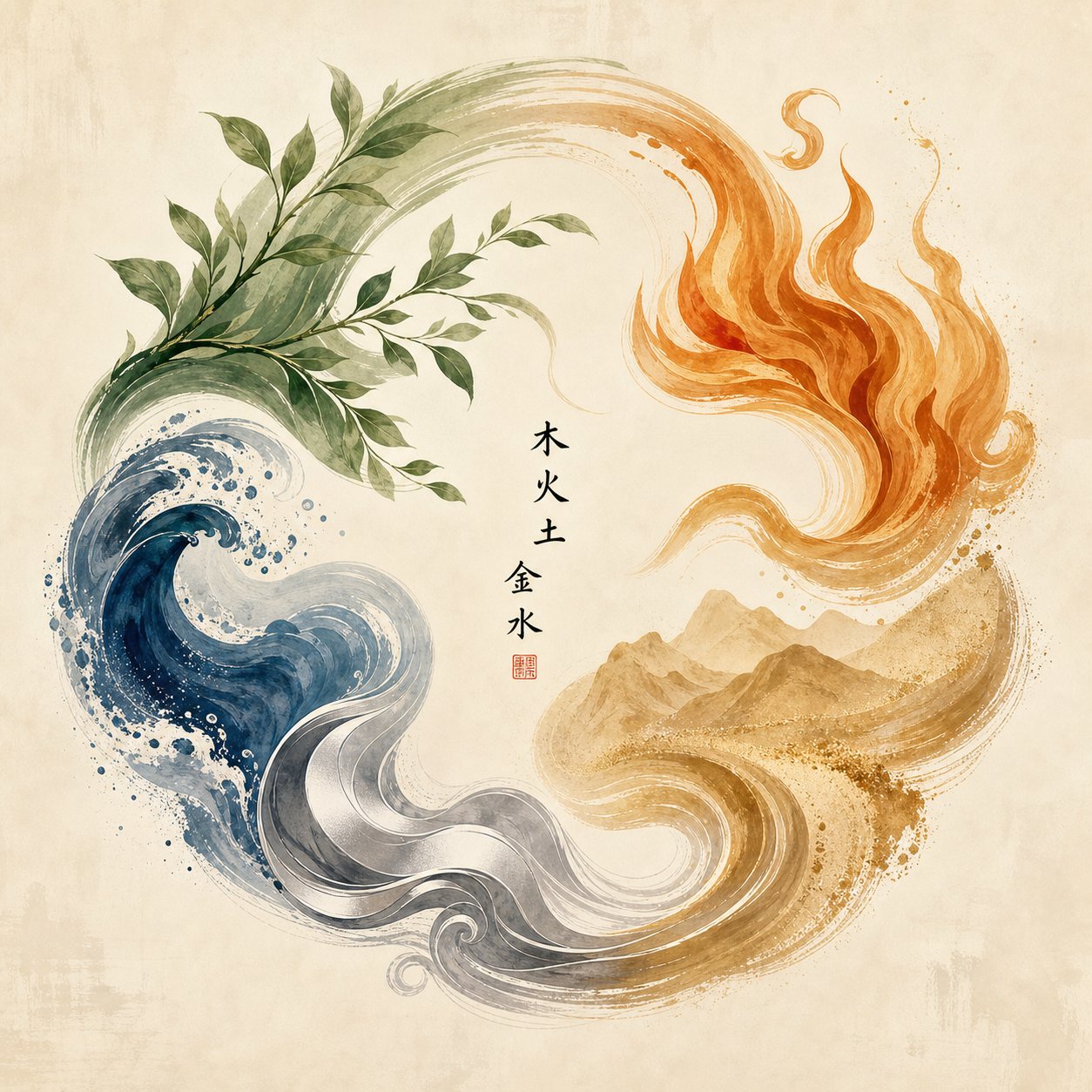 the five elements theory guides chinese name selection by balancing elemental energies through specific character radicals
