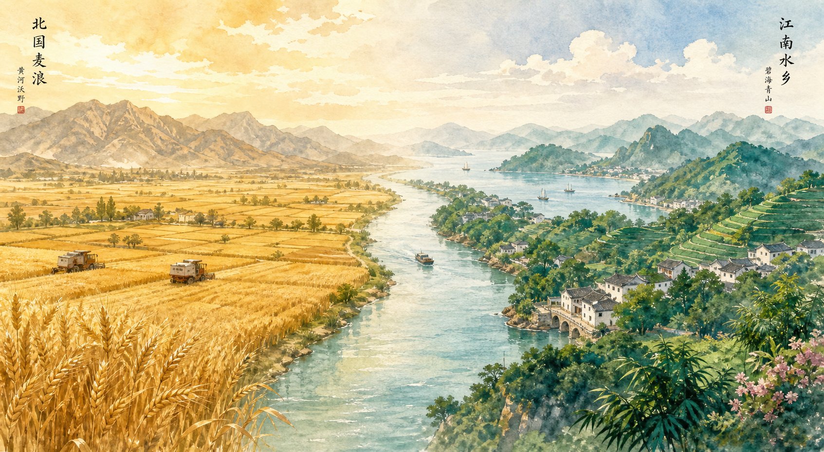 the north south geographic divide that separates china's dominant surname regions along the yangtze river