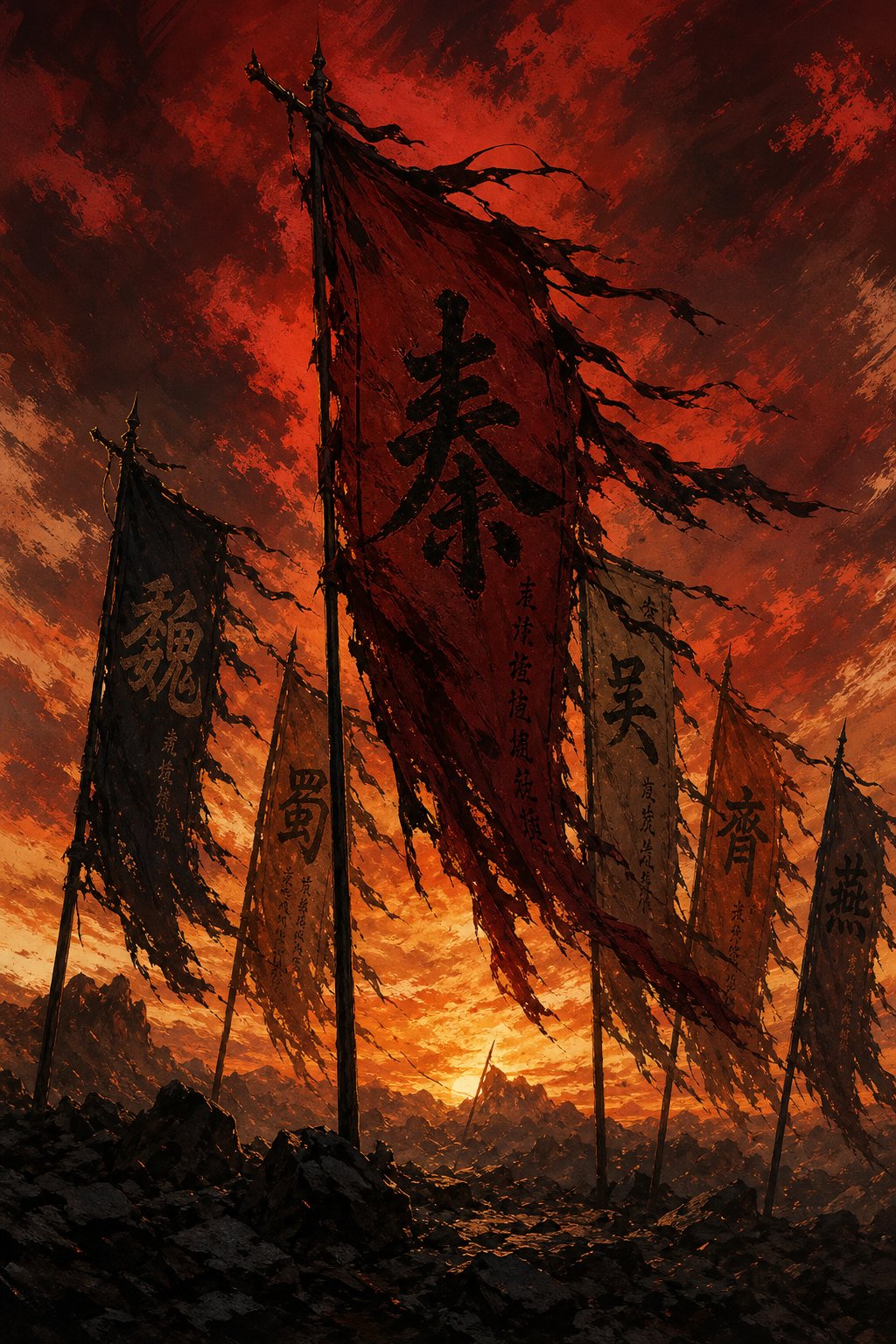 the seven warring states each left behind surnames carried by millions of descendants today