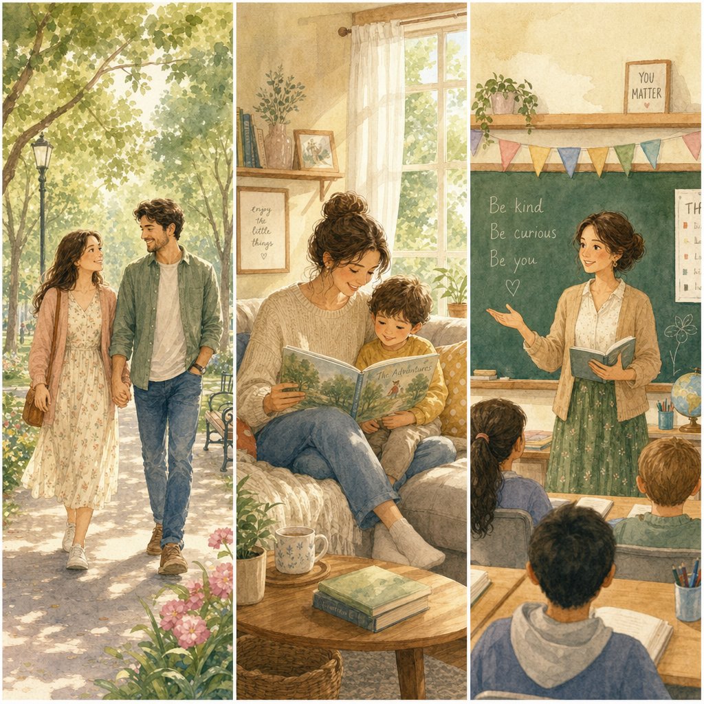 three contexts where qin ai de is used romantic familial and formal settings