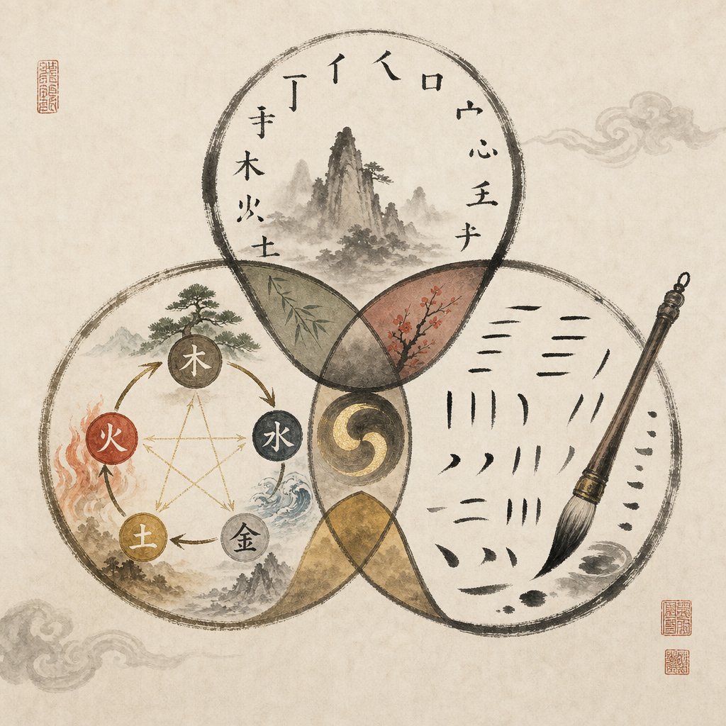 three interconnected naming frameworks zodiac radicals five elements and stroke count work together to identify harmonious ox year names