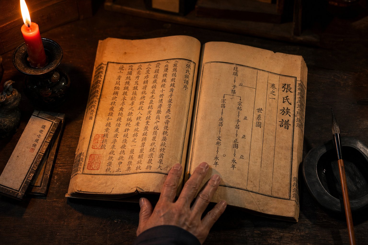 tracing a chinese surname to its ancient state origin connects living people to kingdoms that vanished over two thousand years ago