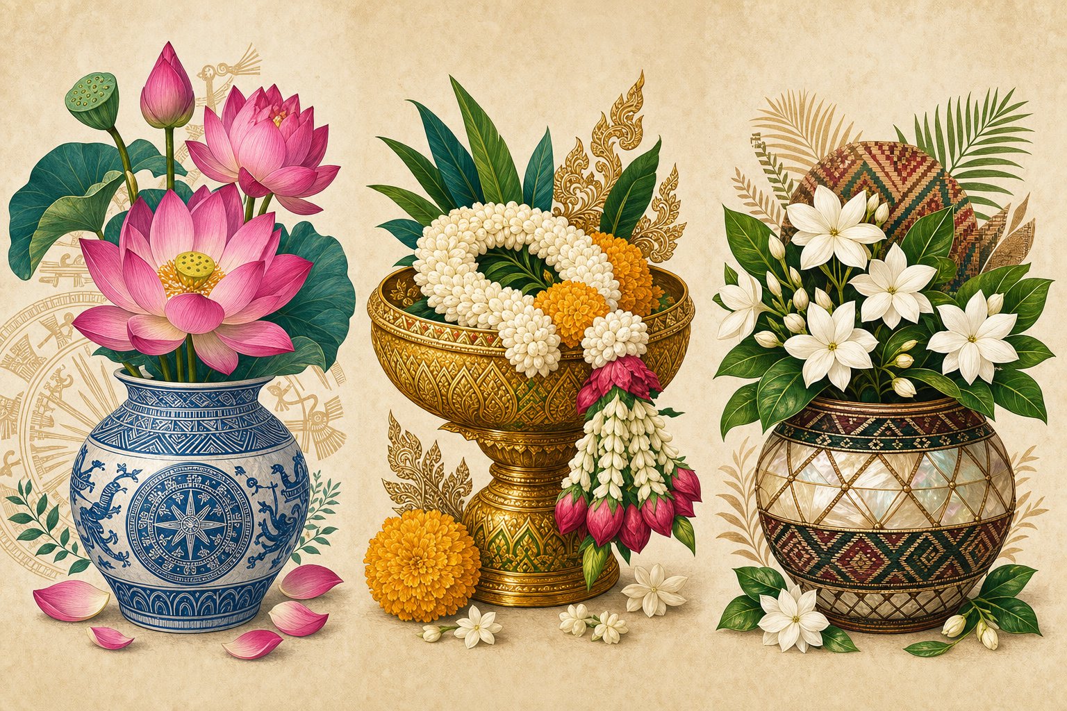 vietnamese thai and filipino naming traditions each draw from distinct cultural flowers and symbols