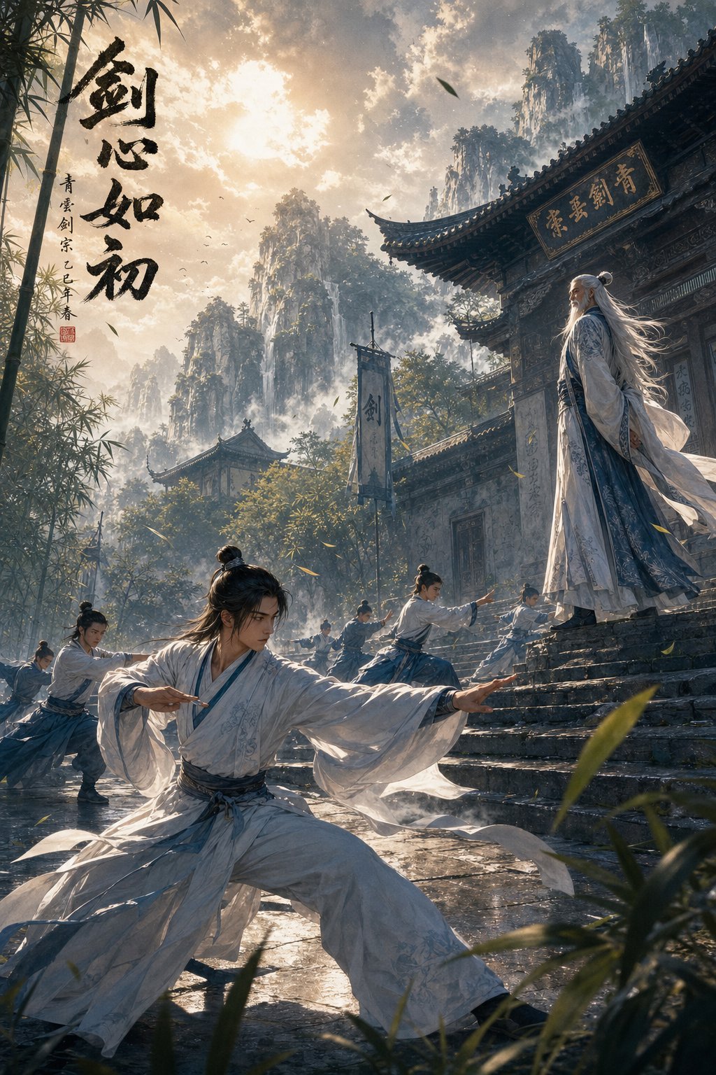 wuxia and xianxia fiction use a structured sect hierarchy of martial brothers and sisters