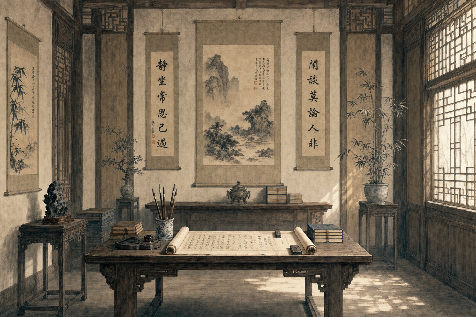 a song dynasty scholar's study the intellectual environment where naming was treated as a serious philosophical and literary act