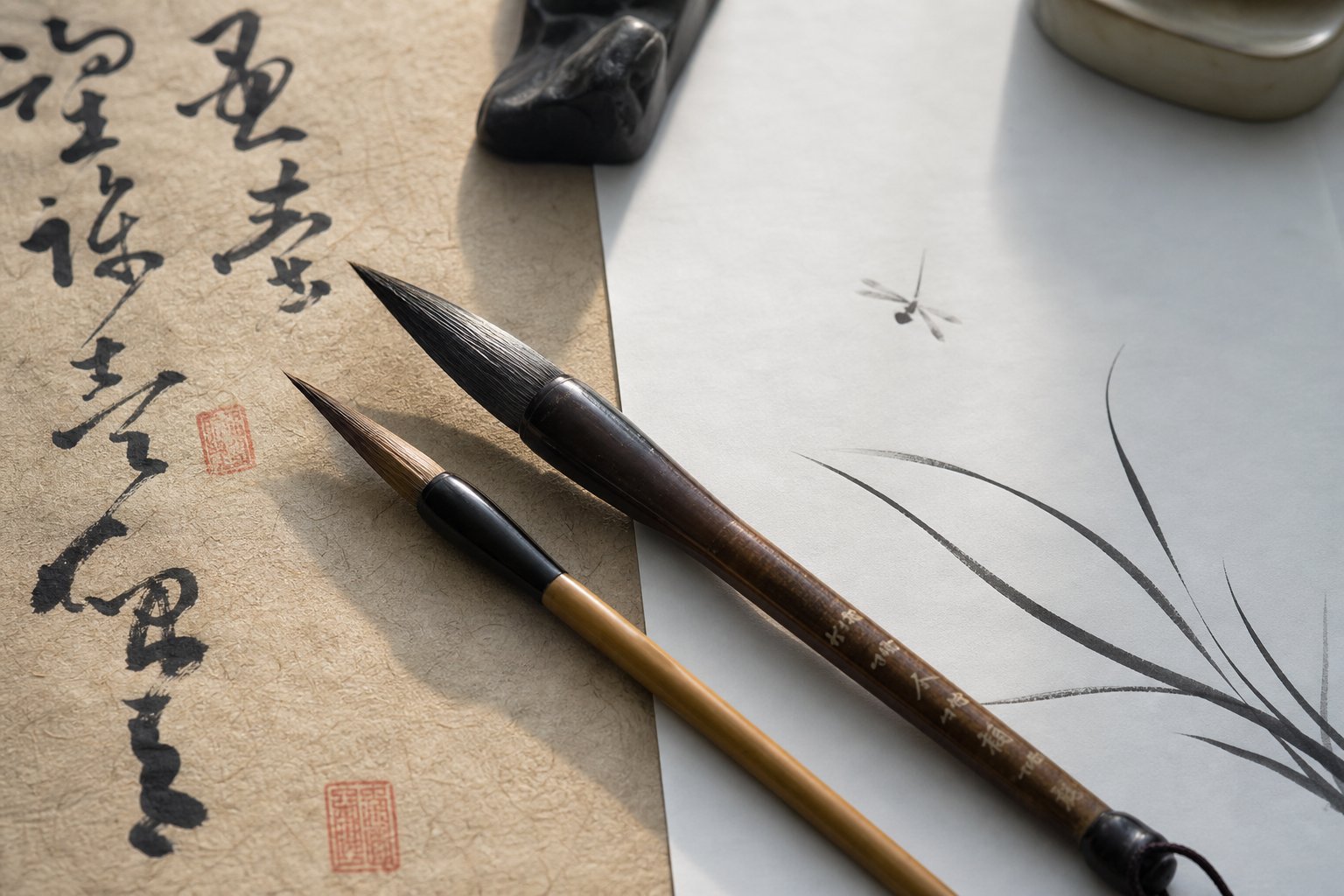 Chinese vs Japanese Calligraphy: Same Brush, Different Soul