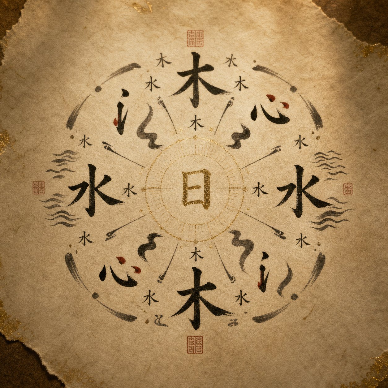 chinese character radicals like water wood and heart form the building blocks of gender neutral names