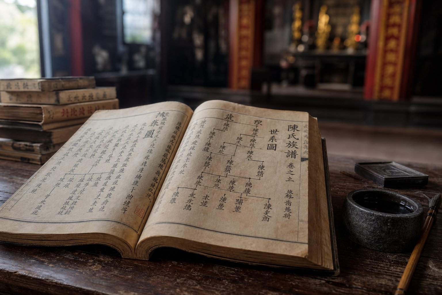 clan genealogies (jiapu) remain the most valuable resource for tracing chinese surname lineage back to imperial origins