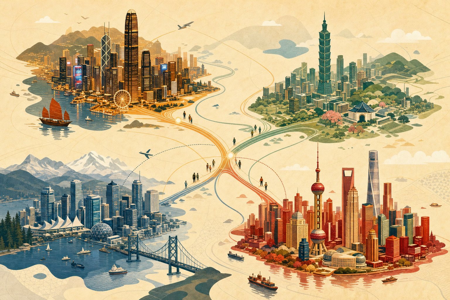different chinese communities across regions bring distinct perspectives to dual naming practices
