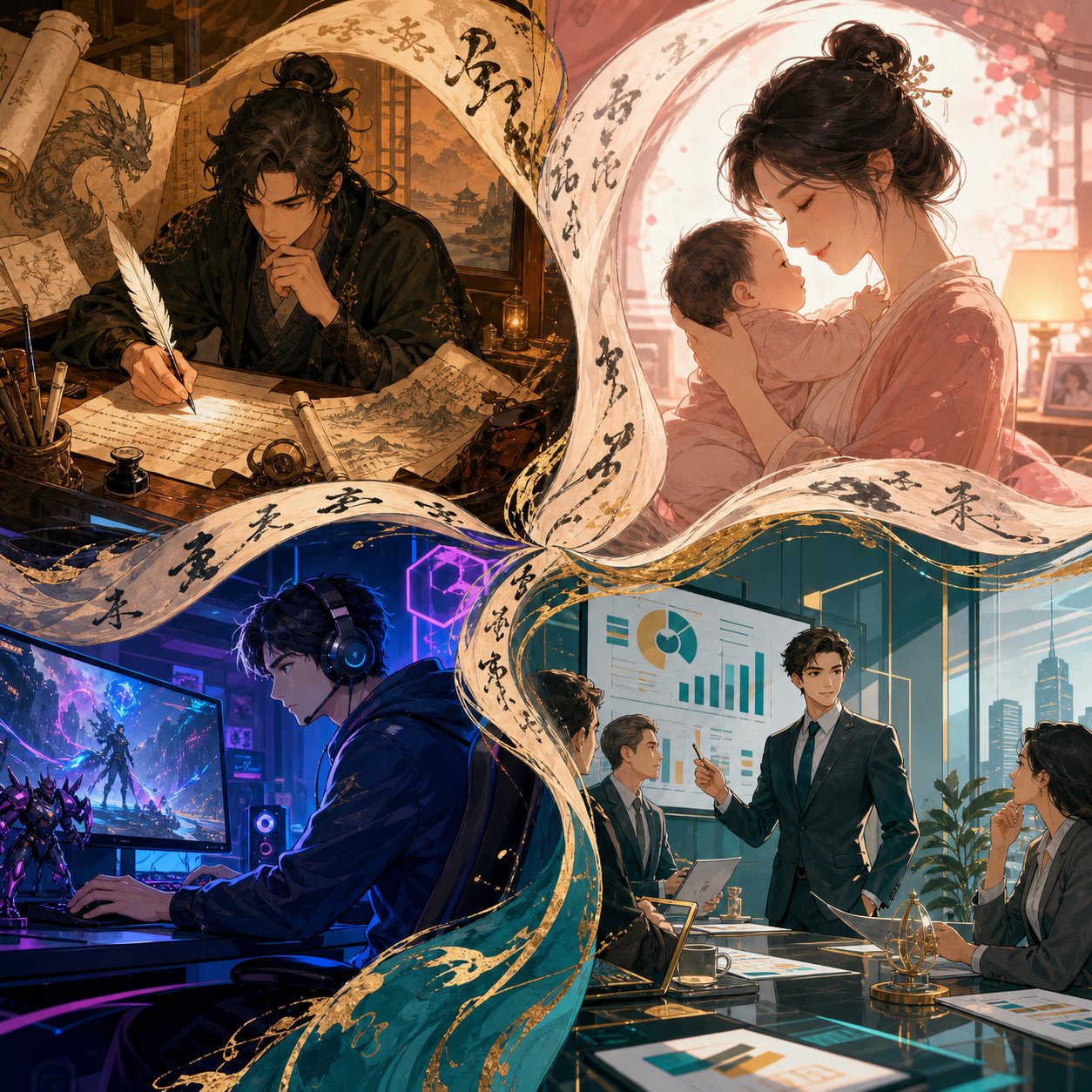 different use cases for chinese male names spanning fiction writing baby naming gaming and professional contexts