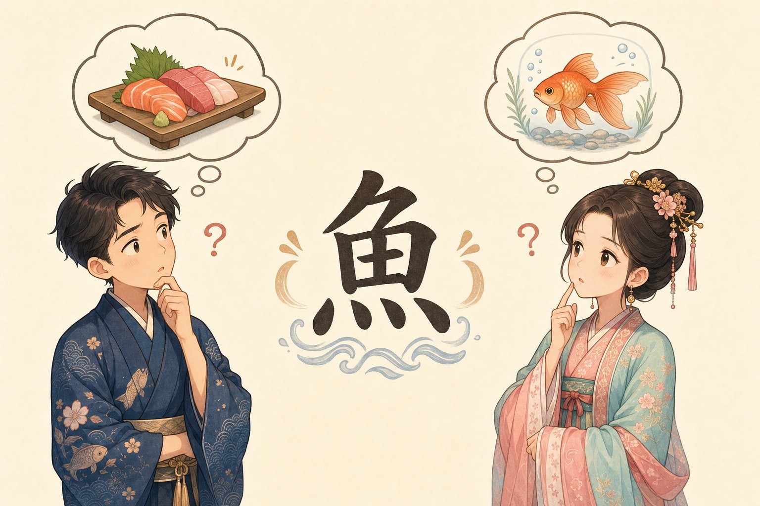 false friends between japanese and chinese look identical on paper but carry completely different meanings in each language
