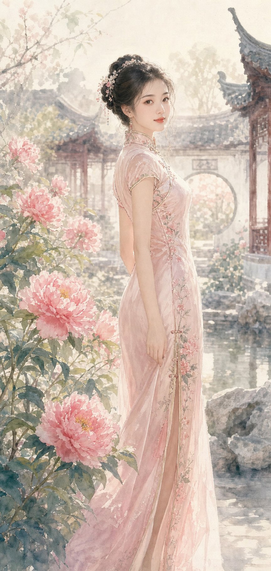 graceful feminine beauty reflected in traditional chinese aesthetics and naming traditions
