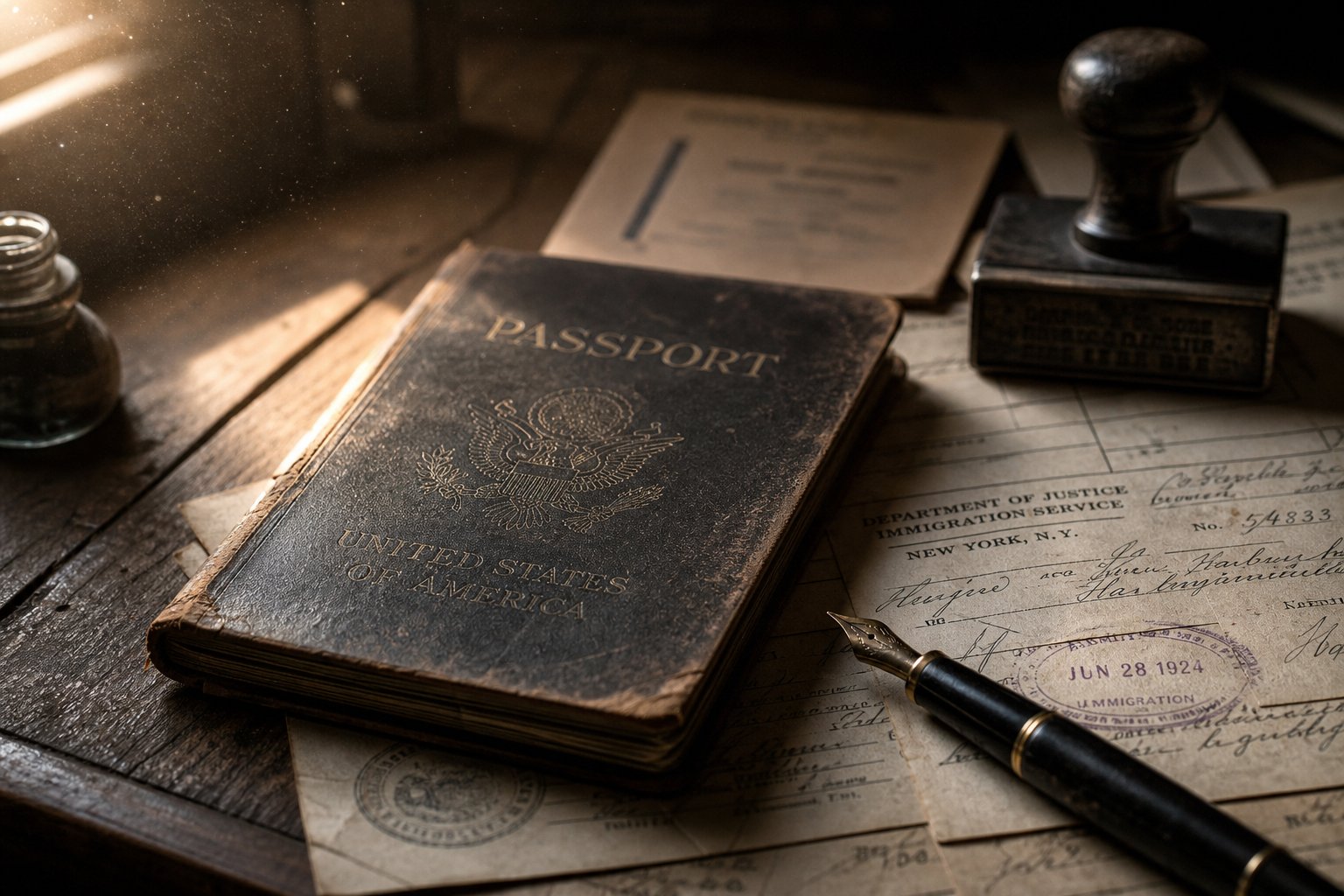 immigration paperwork from different eras permanently fixed different surname spellings for the same family