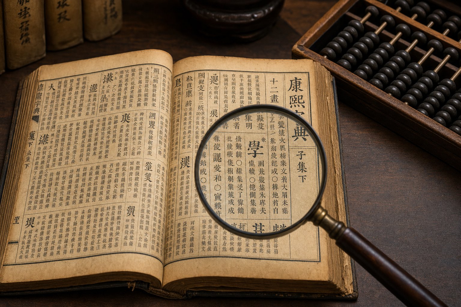 kangxi dictionary stroke counts serve as the orthodox standard for all five grid name calculations