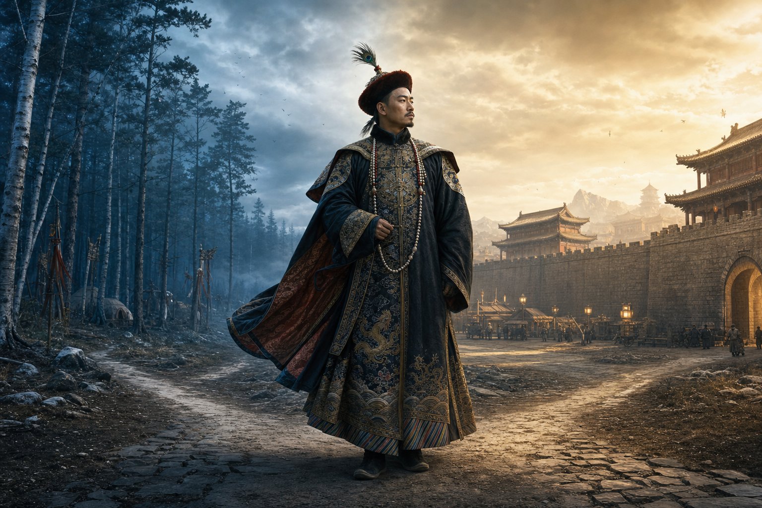 manchu noble clans maintained polysyllabic surnames throughout the qing dynasty before sinicizing them into single character chinese names