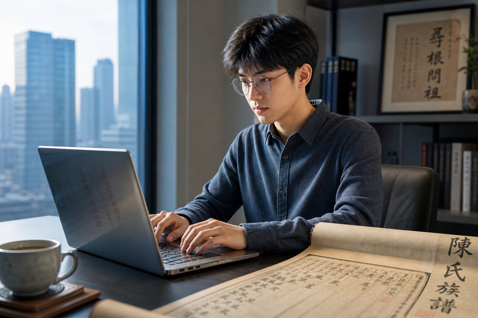 modern diaspora researchers using digital tools to reconnect with ancestral generation poems