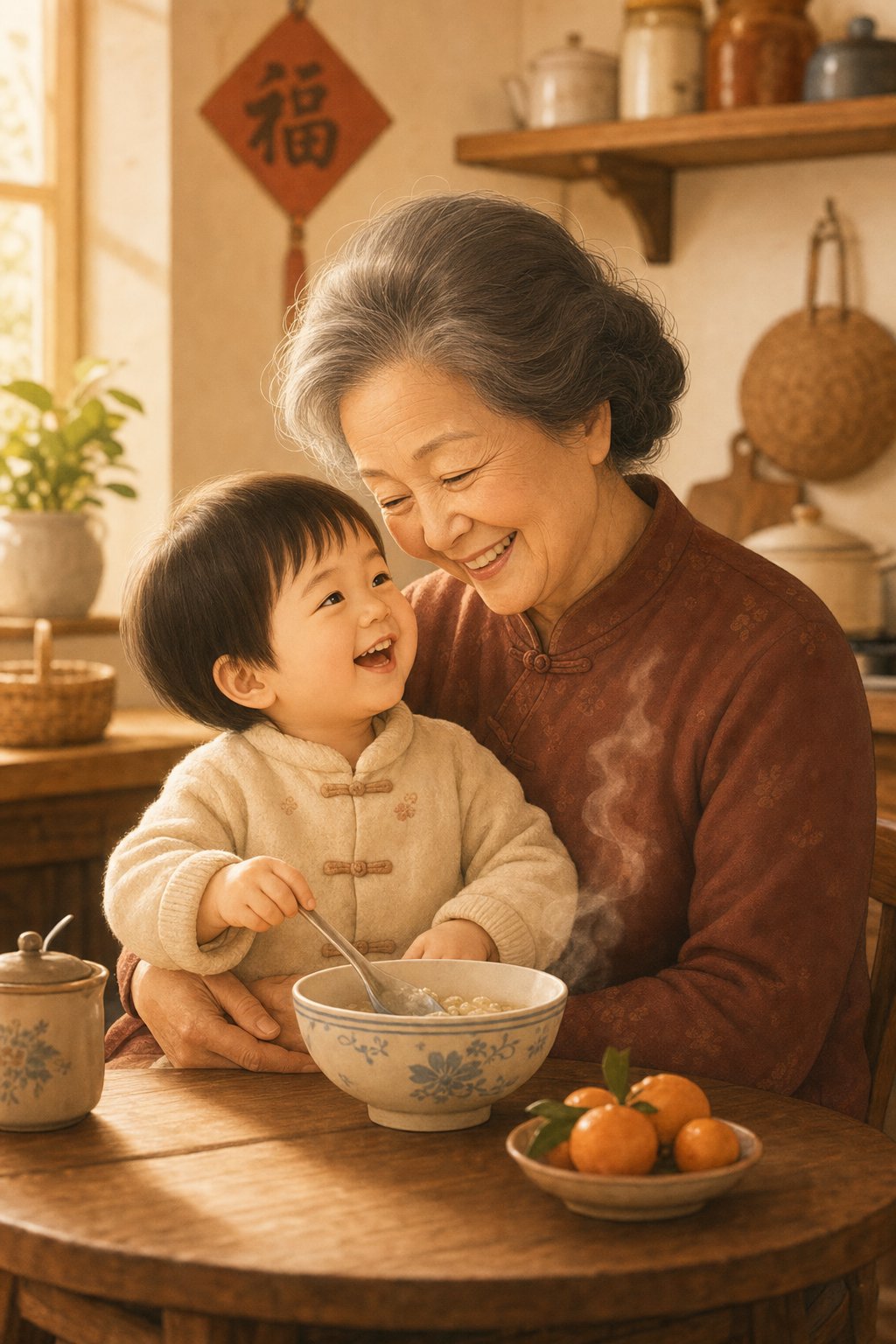nai nai is the universal mandarin term for paternal grandmother used across all chinese speaking regions