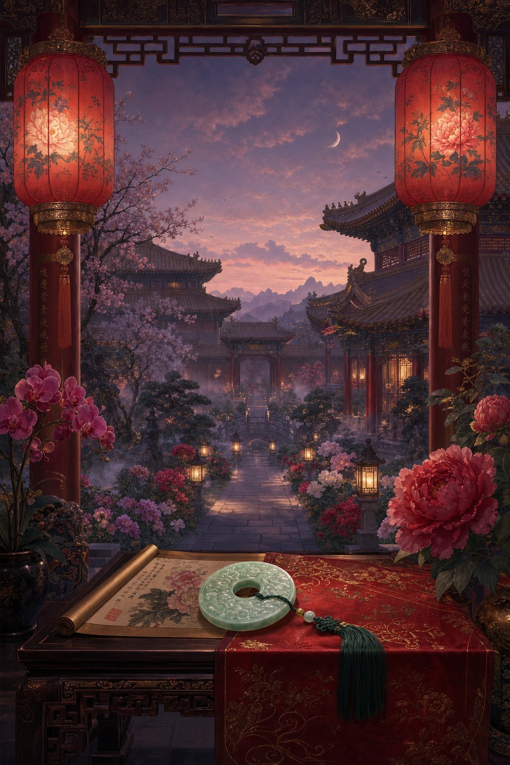 palace drama names draw from jade flowers and moonlight imagery reflecting centuries of imperial naming tradition