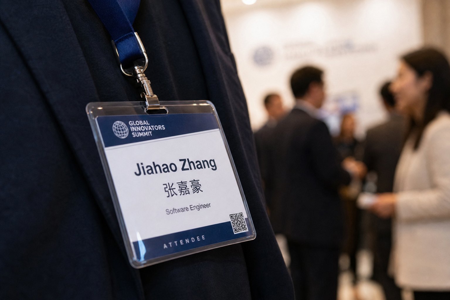 pinyin names on conference badges often challenge english speakers unfamiliar with chinese phonetics