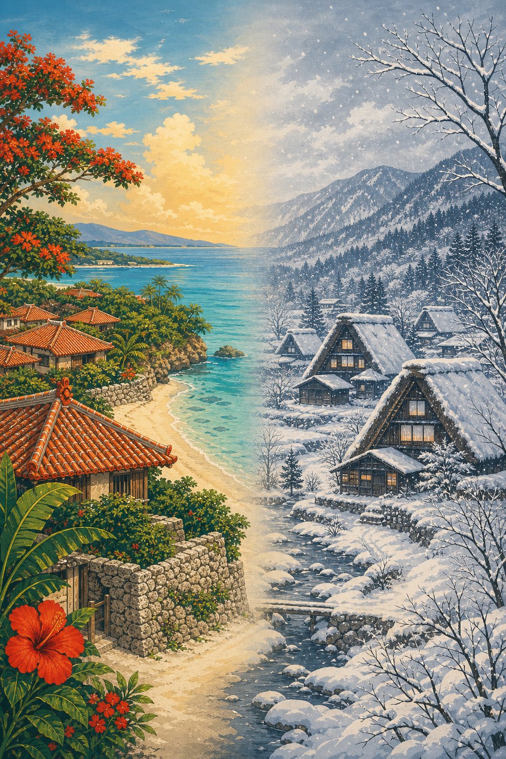 regional diversity shapes japanese surnames from tropical okinawa to snowy northern tohoku
