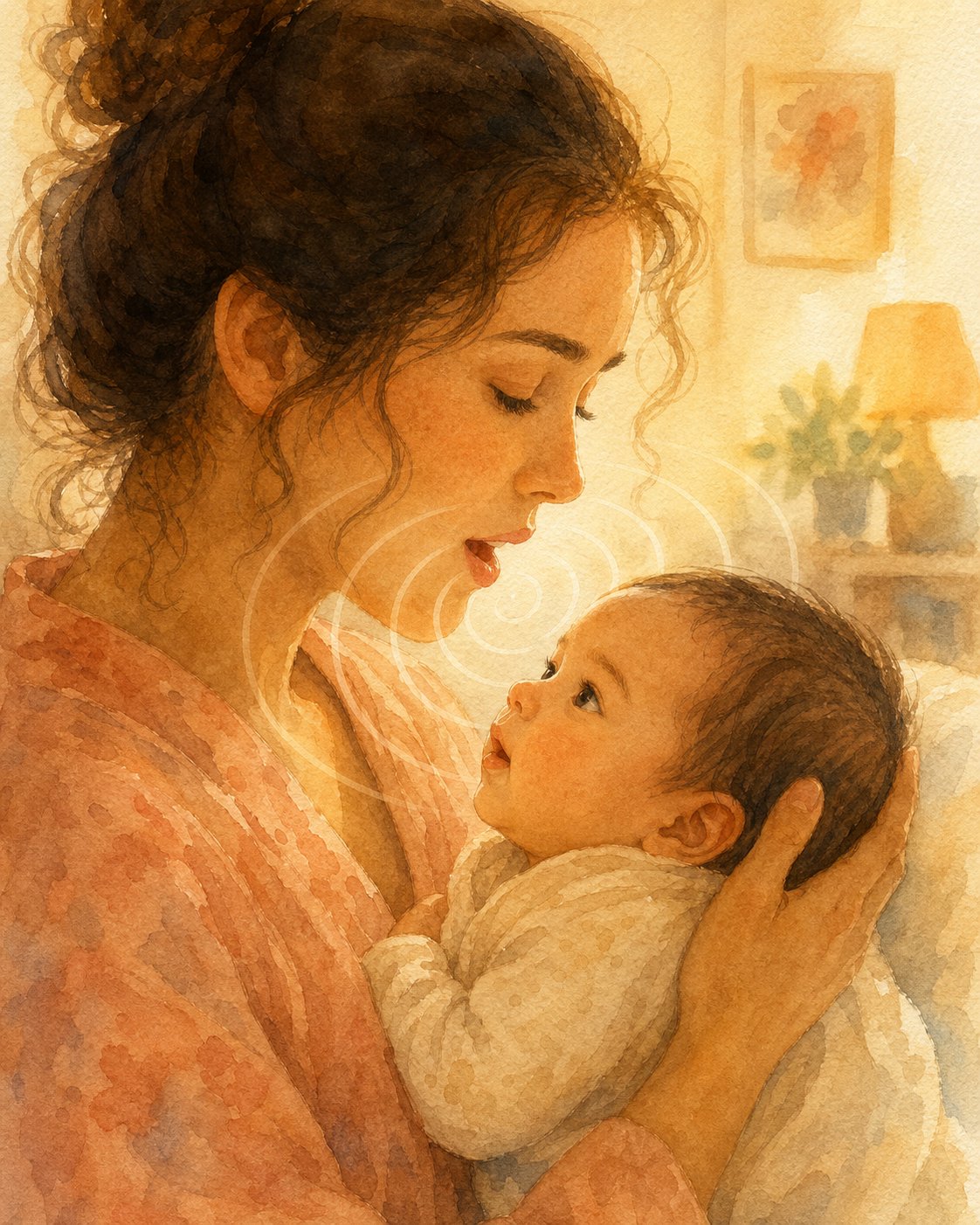 sound repetition in names mirrors the nurturing speech patterns parents instinctively use with infants