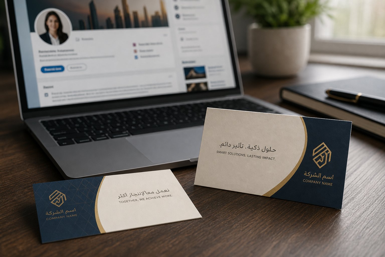 strategic personal branding across business cards and digital profiles helps professionals present their names with confidence