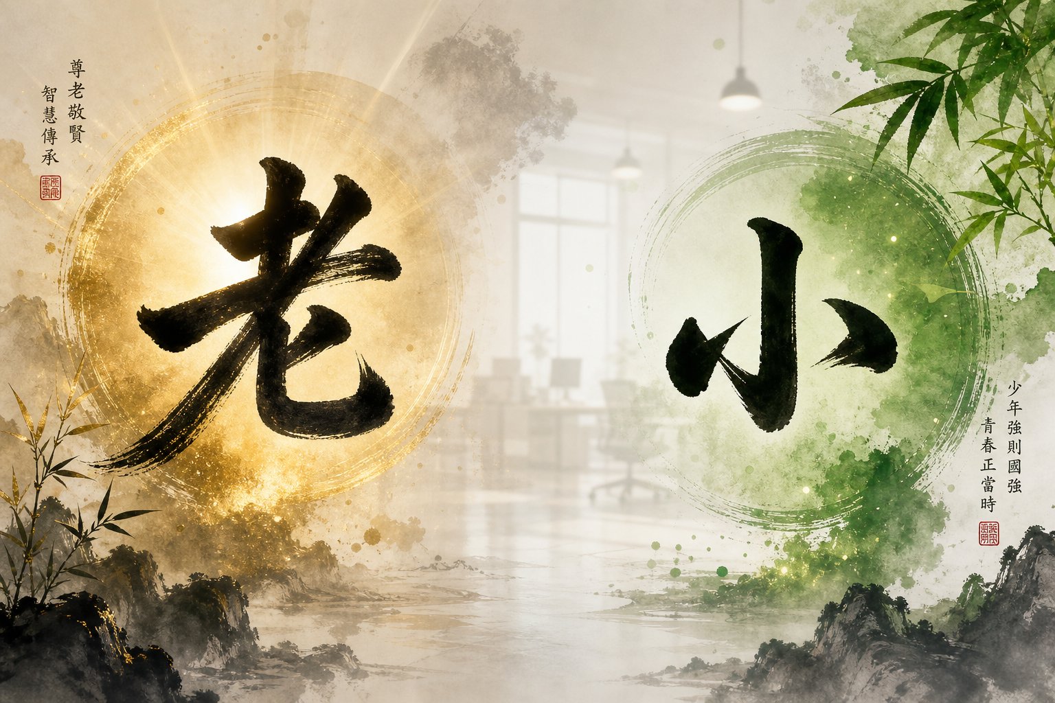 the 老 and 小 prefix system that creates instant in group belonging among chinese colleagues