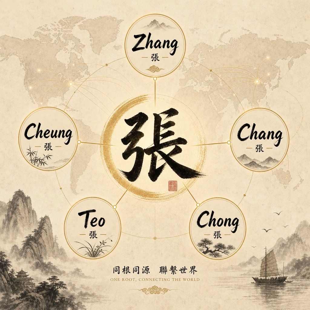 Zhang vs Cheung Surname: The Same Family You Almost Missed
