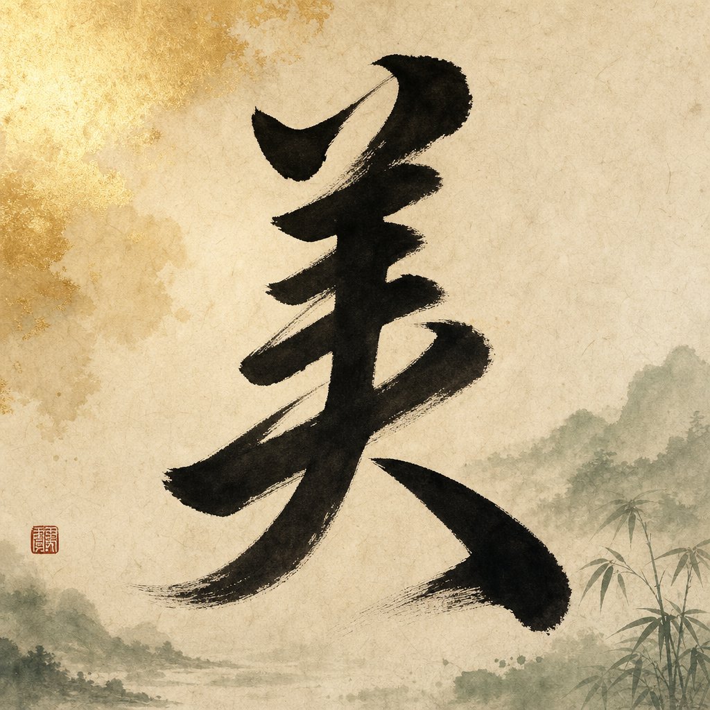 Beauty Chinese Character Meaning: Why 美 Hides a Sheep Inside