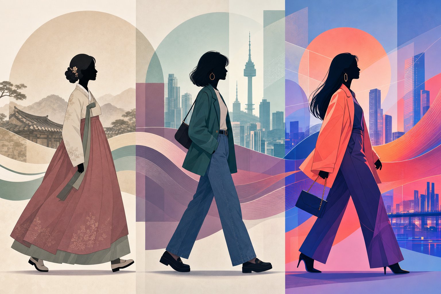 the evolution of korean female naming styles across three generations from traditional to modern