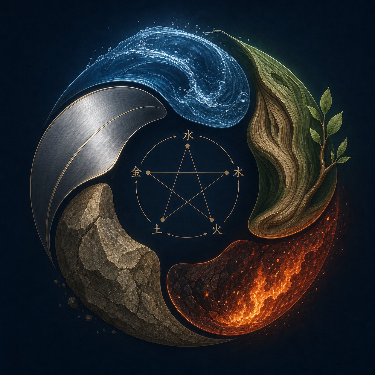 the five elements cycle guides elemental balance in pig year baby name selection