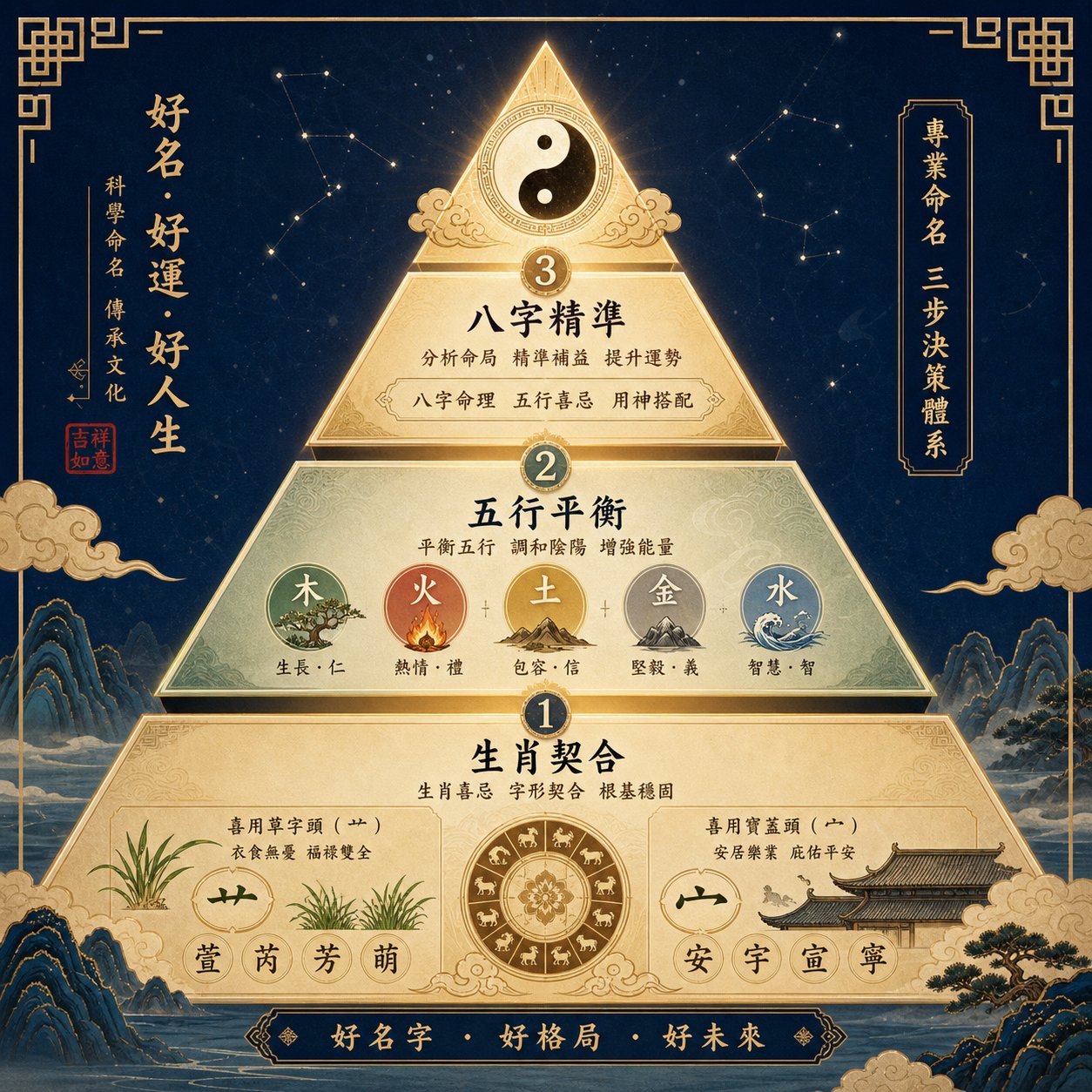the three tier radical selection framework balancing zodiac compatibility five elements and bazi refinement