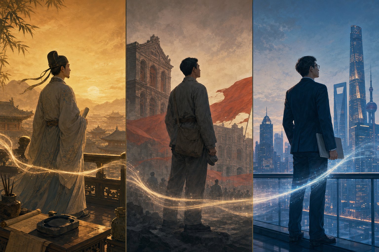 three eras of chinese male naming from imperial classical period through revolution to modern times