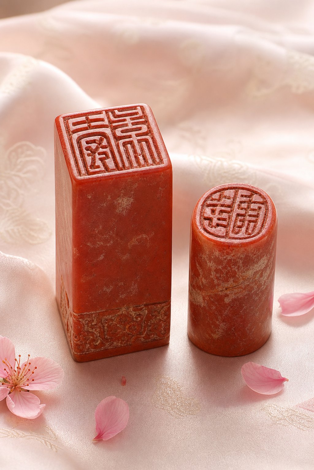 traditional chinese name seals reflecting the distinct naming traditions historically applied to sons and daughters