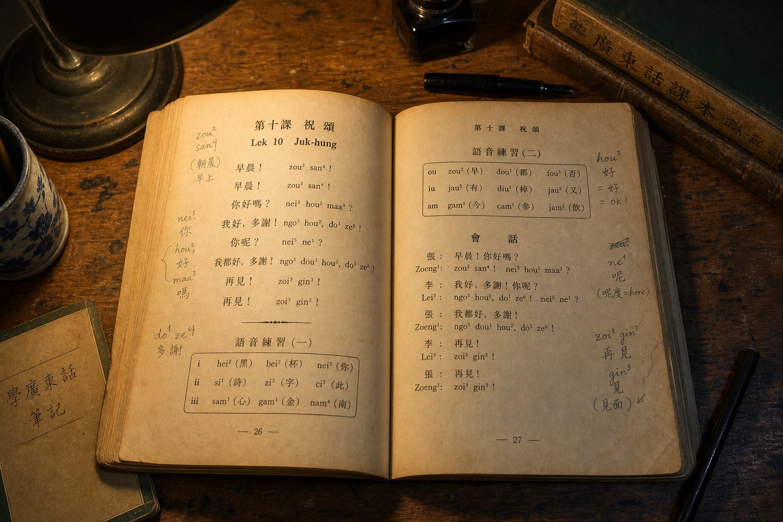 yale romanization dominated cantonese textbooks for western learners from the 1950s through the early 2000s