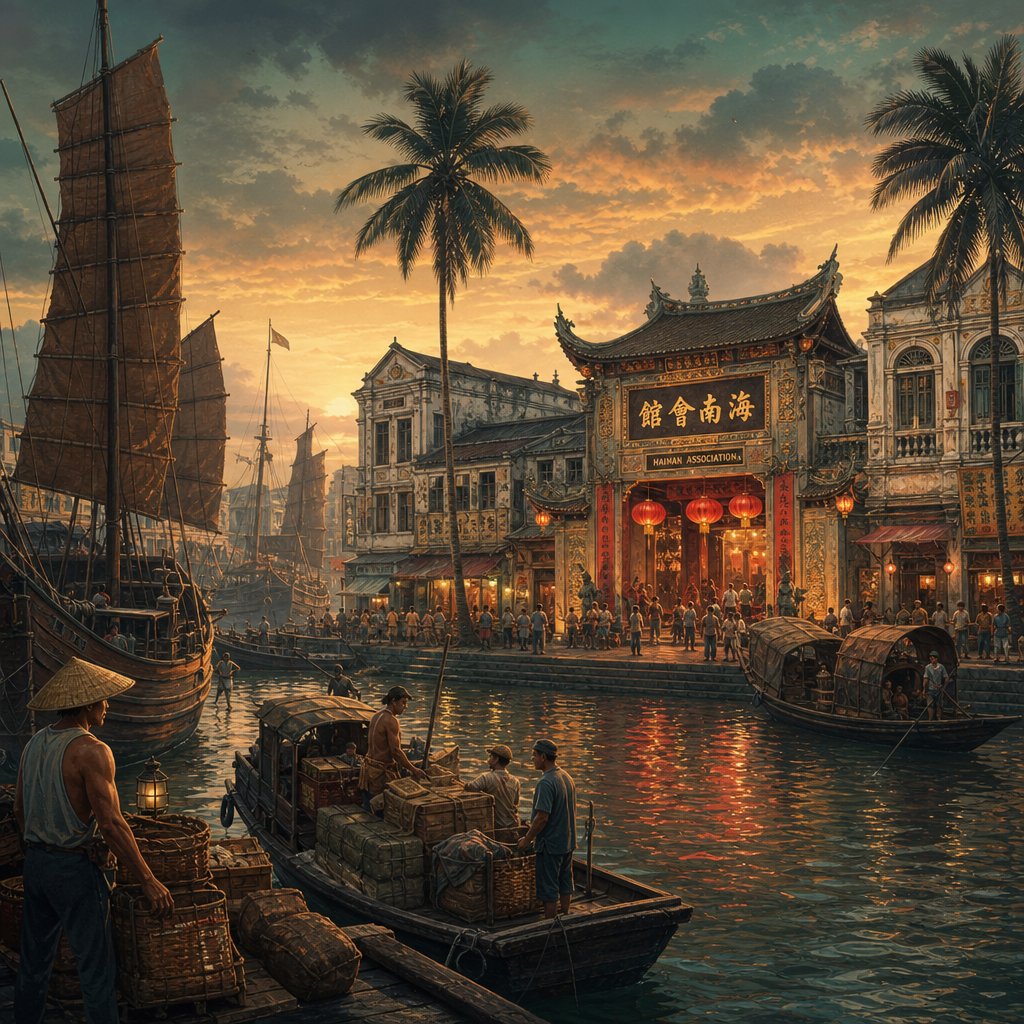 zhang families established thriving communities across southeast asia through centuries of merchant migration and clan networks