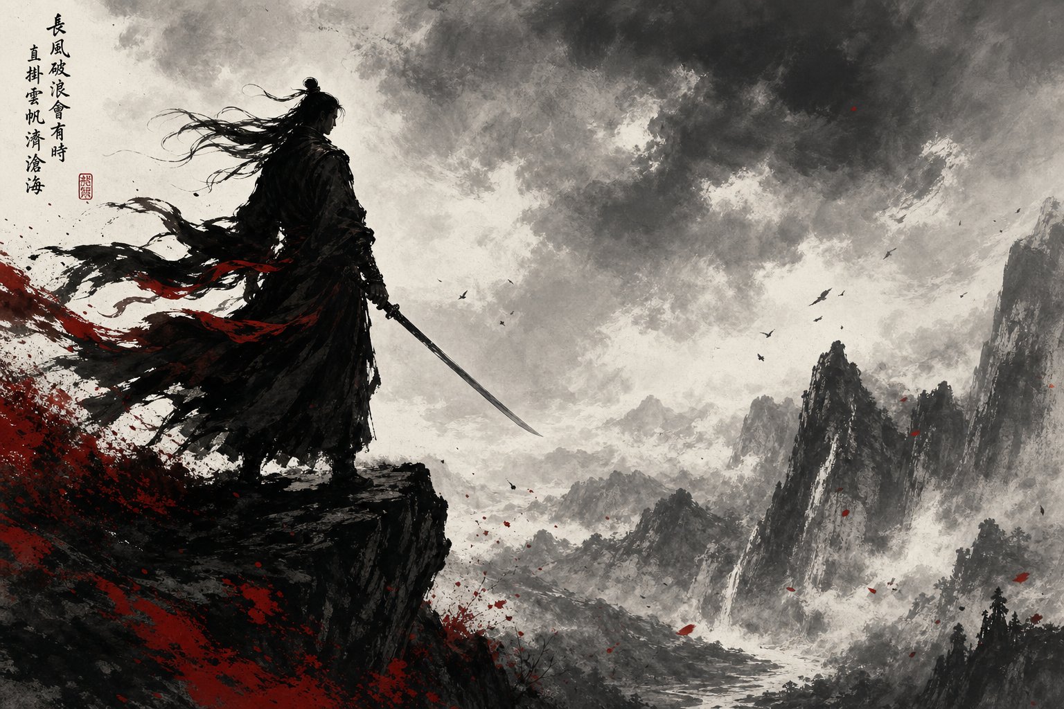 a legendary warrior figure embodying the martial spirit behind chinese mythology warrior names