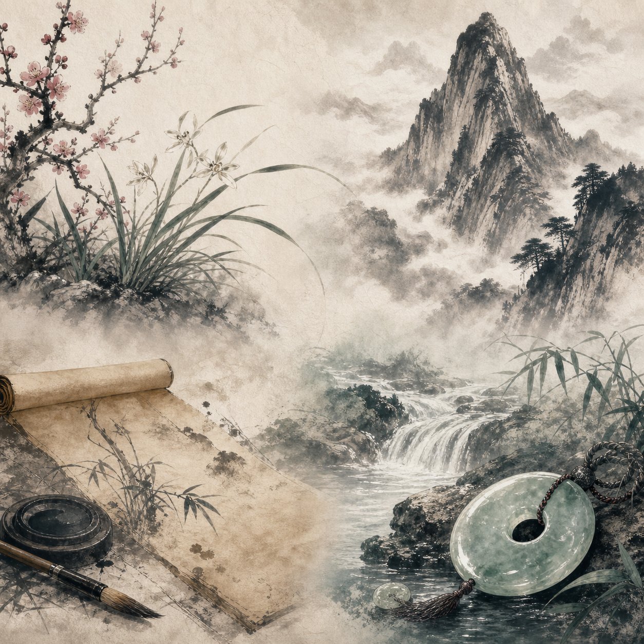 chinese name syllables grouped by thematic meaning nature beauty virtue and strength