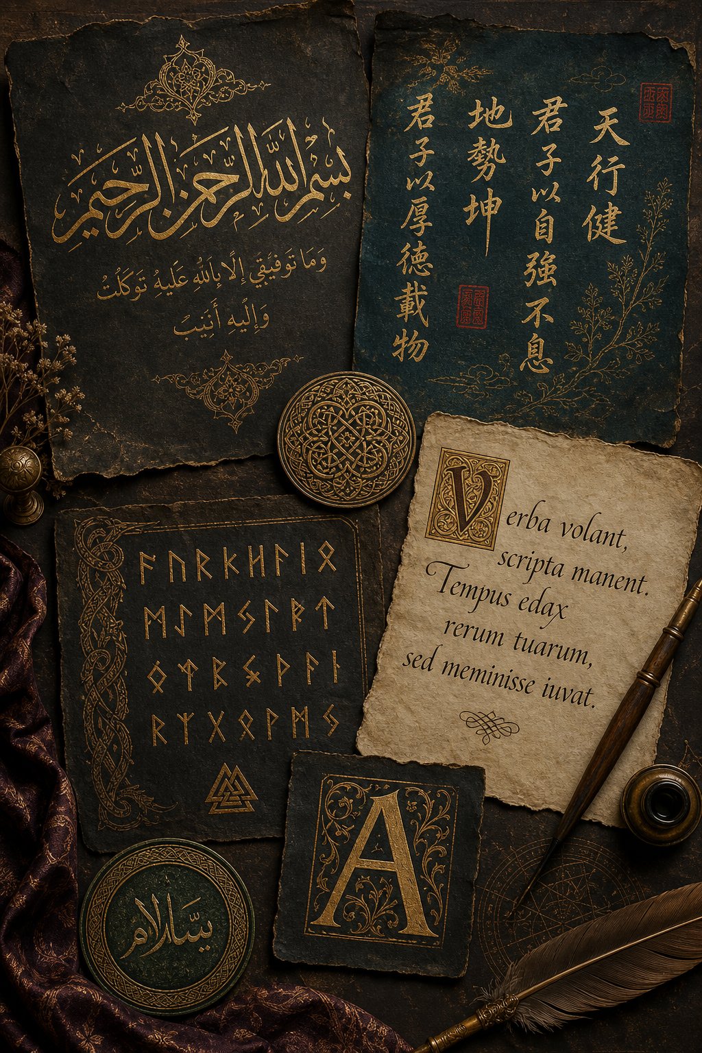 each civilization developed distinct linguistic rules for naming its ruling families