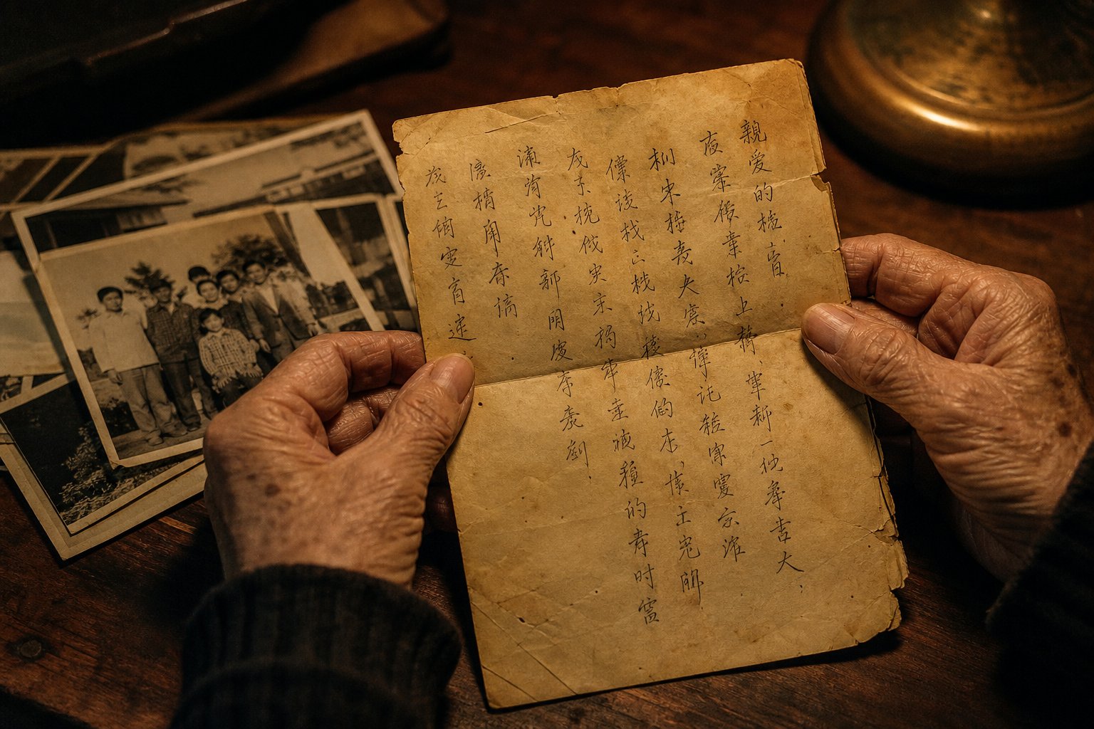 family documents with chinese characters are the most reliable way to confirm your surname's true origin